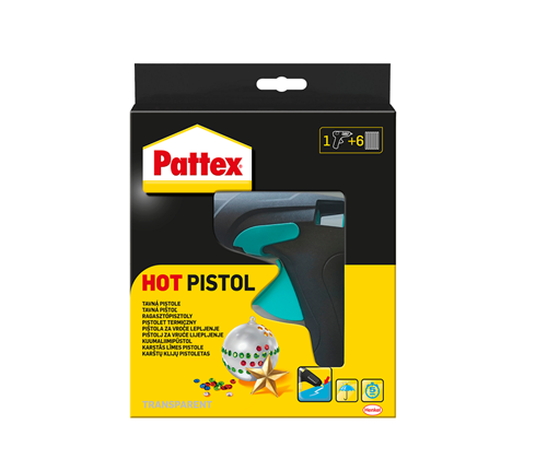 PATTEX Pištolj + 6 patrona (set)
